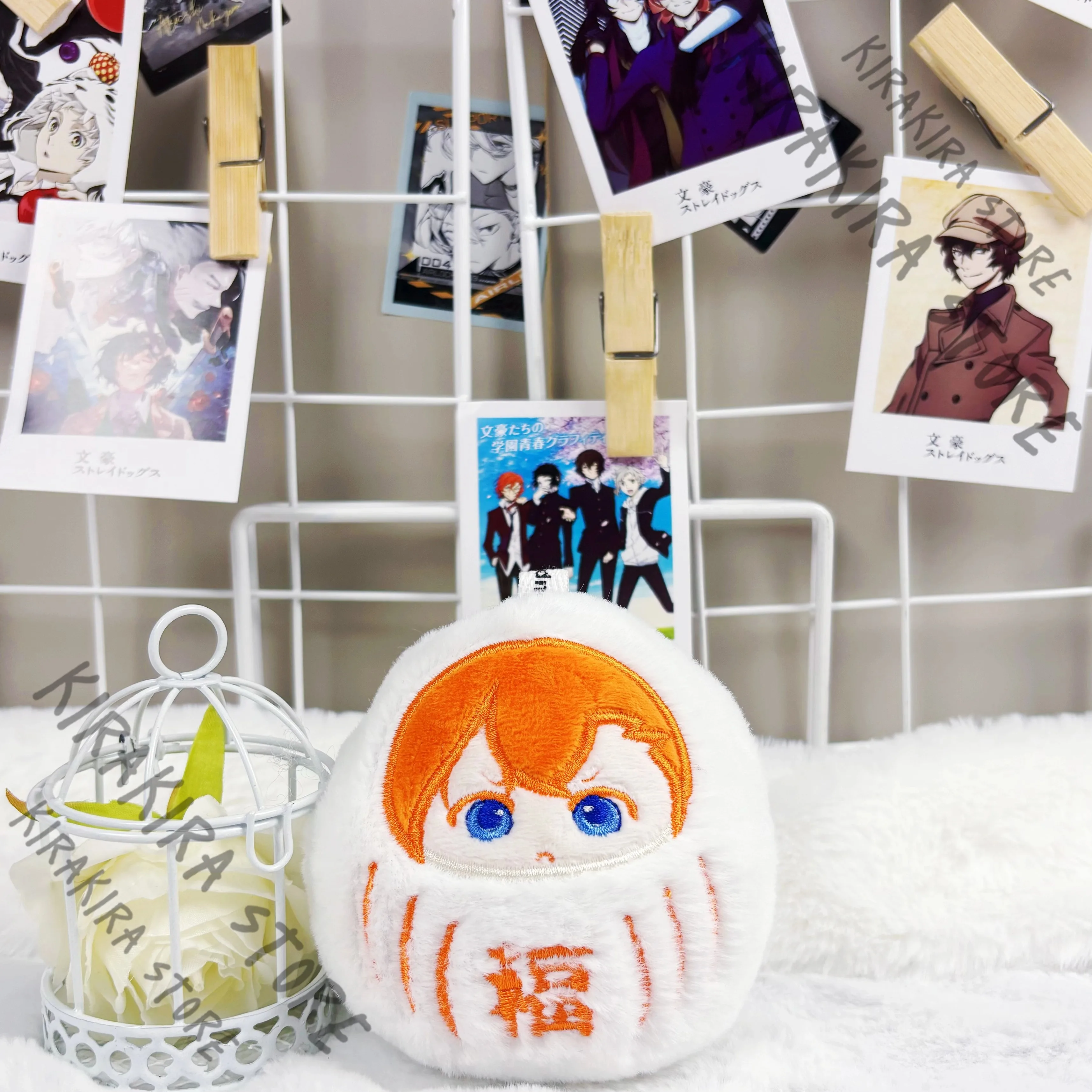 文豪ストレイドッグス綿キーホルダーハング装飾マウメット太宰治中村茶屋夏目漱石コスプレペンダントキーリング