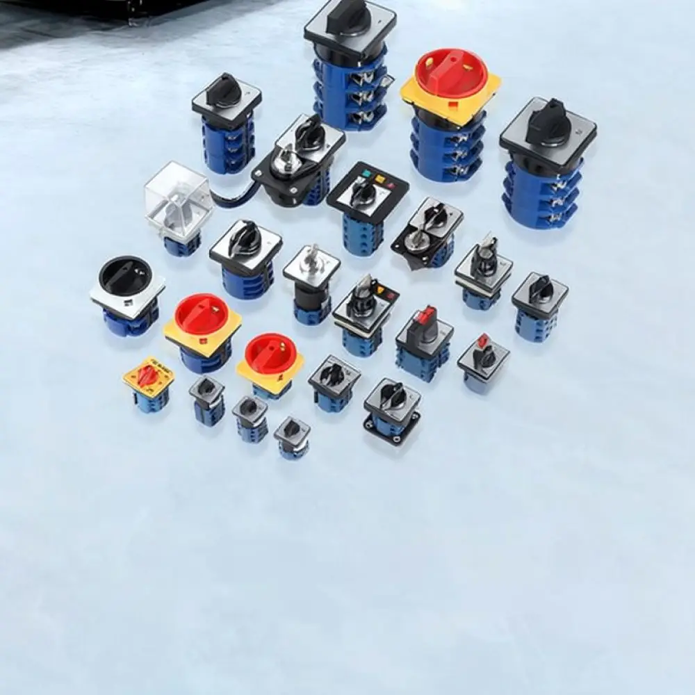 For Zhuochao SZW26 20 D808 8 Rotary Changeover Switch 3 Position 1 0 2 Selector Universal Electrical Control Industrial Selector