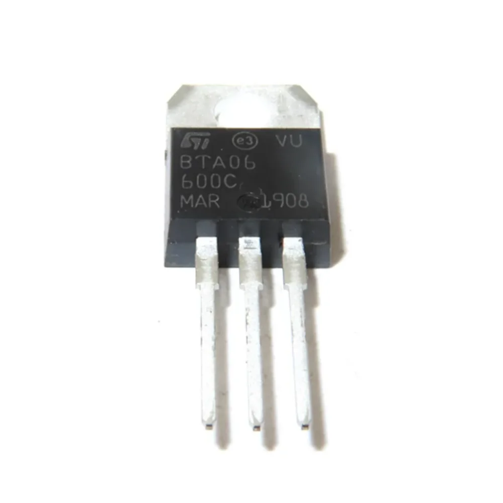 5PCS BTA06-600C 600B Triac BTA06 6A 600V TO-220