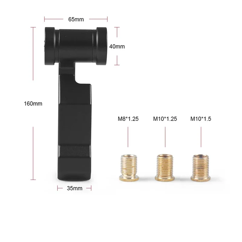 A98M سبائك الألومنيوم الطائرات والعتاد رافعة تحول المقبض تصميم مريح تعديل السيارة عصا التحكم التحول رئيس #6