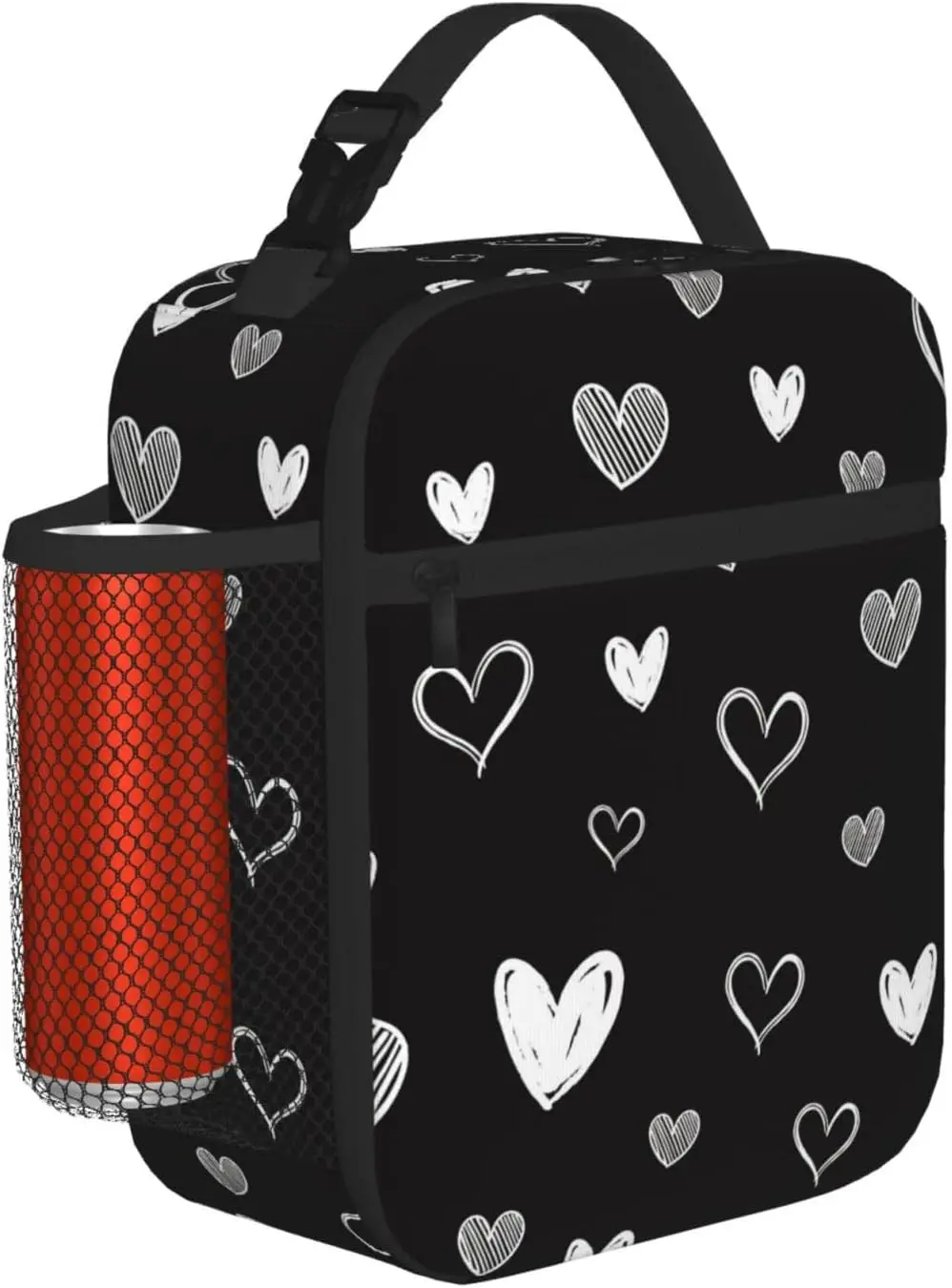 Insulated Reusable Leopard Cheetah Print African Animal Hunting Lunch Bag Cute Cooler Container for Picnics And Work