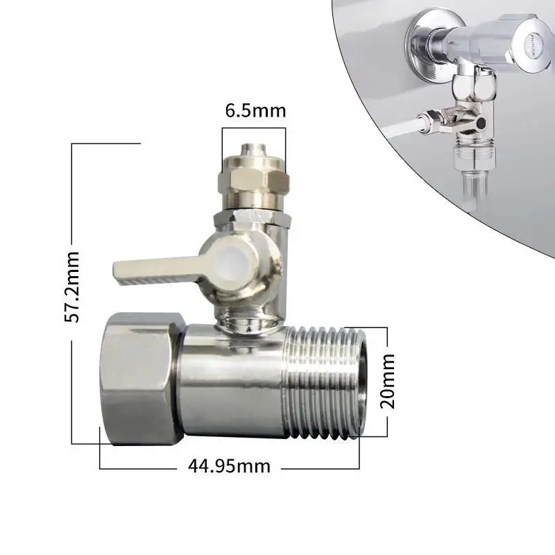 Leakproof Water Purifier Filter Adapter 1/2