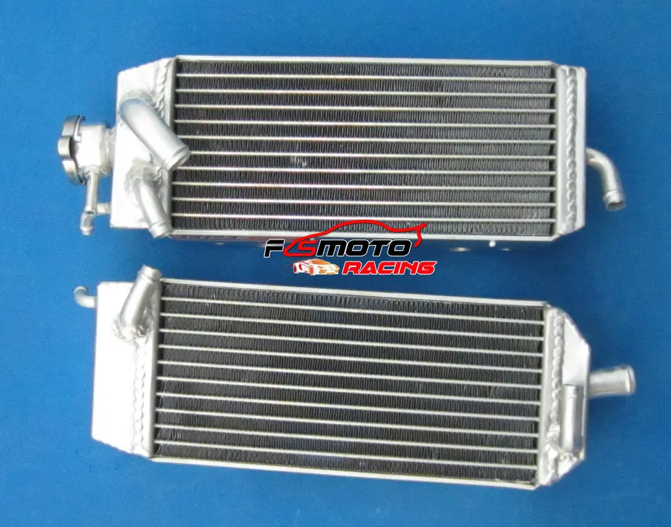 Aluminum Radiator For SUZUKI RM125 W/X/Y 2-stroke 1998-2000 1999 98 99 00