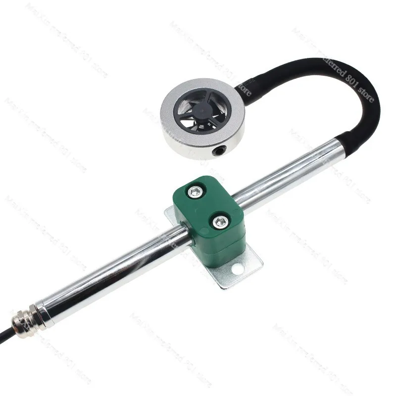 XM8586 Impeller Wind Speed Sensor Miniature Adjustable RS485 High Sensitive Front and Back Wind Pipeline Wind Speed Meter