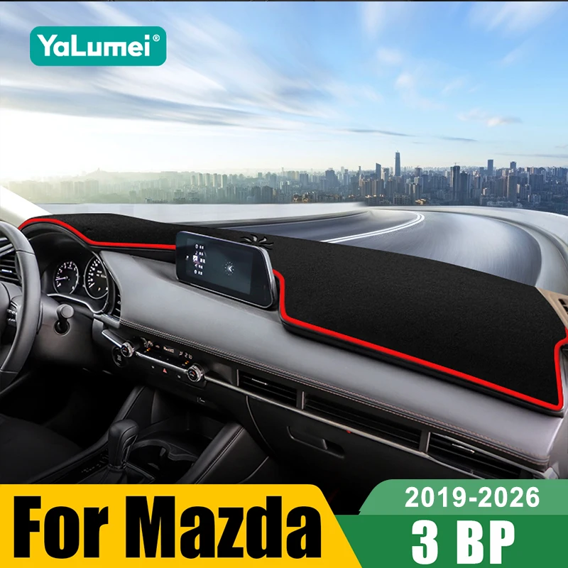 Für Mazda 3 BP Axela 2019 - 2021 2022 2023 2024 2025 2026 Auto Armaturenbrett Sonnenschutz Abdeckung Instrumententafel Rutschfeste Matte Zubehör