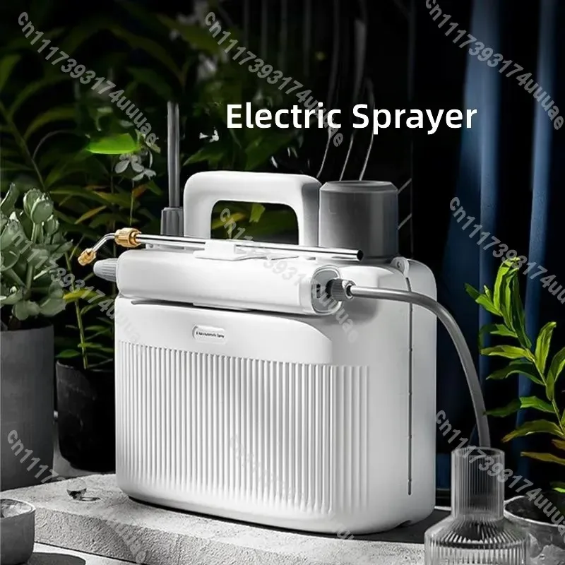 Cordless Electric Shoulder Sprayer Lithium Battery Powered Handheld Disinfection Mister for Garden Watering Plant Care