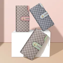 Fashionable women's wallet personalized long card holder handbag multifunctional mobile phone bag