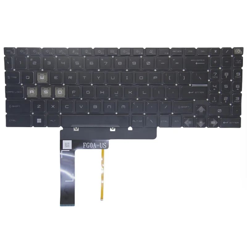 

Клавиатура для MSI Cyborg 15 A12V/A13V/A13U Cyborg 15 AI A1V