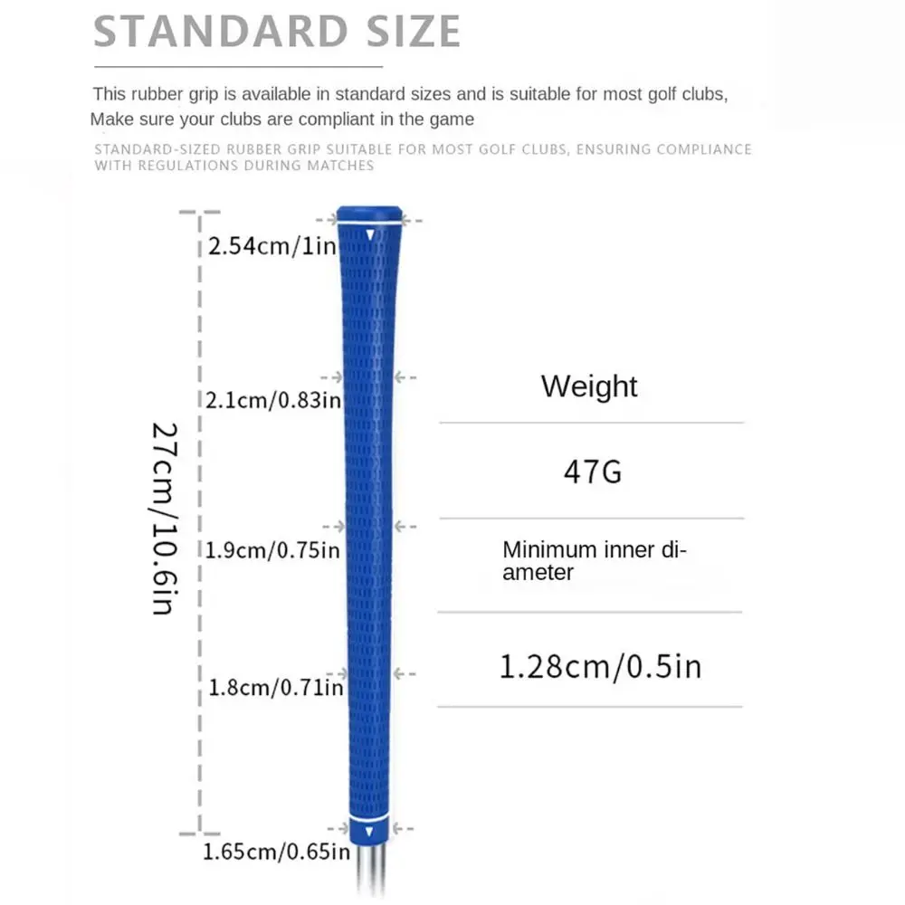 Nowe gumowe uchwyty do kijów golfowych Odporne na zużycie Wiele kolorów Uniwersalny uchwyt Standardowy średniej wielkości uchwyt z rękawem Irons Woods