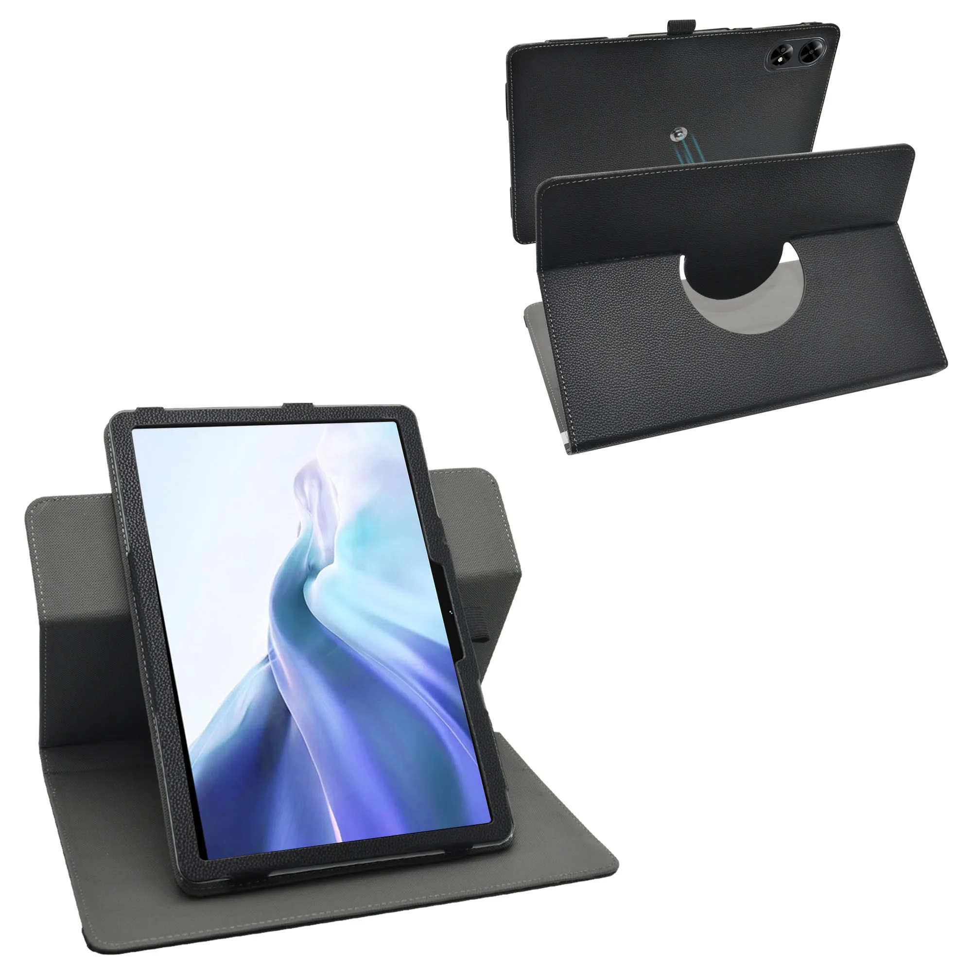For Blackview Tab 90/Blackview Tab 90 WIFI 11 inch Tablet Rotating Case，360 Degree Rotation PU Leather Stand Cover