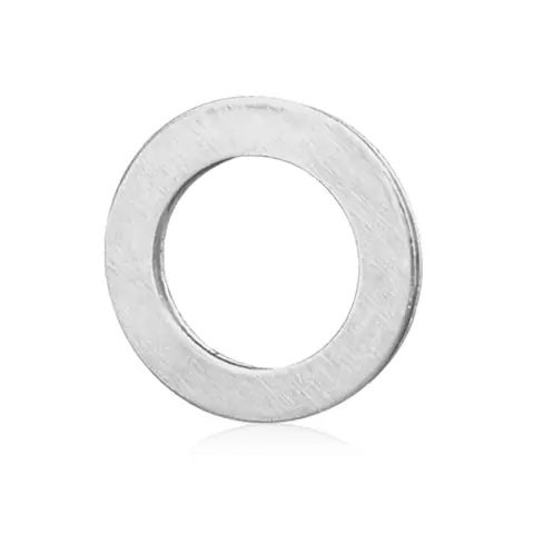 185 st. aluminiumbrickor, sortimentskit, aluminiumbrickor, M5 M6 M8 M10 M12 M14 M16 bricka, platt ring, packningsringar 8 best sales delar tvättmaskin - №1