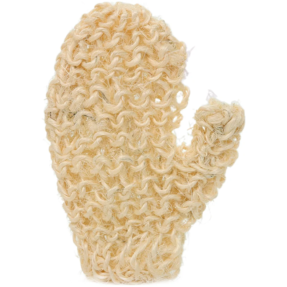 

Braided Shower Gloves Washcloth Body Peeling Bath The Mitten Take Scrub Exfoliating Exfoliator Sisal for Cleaning