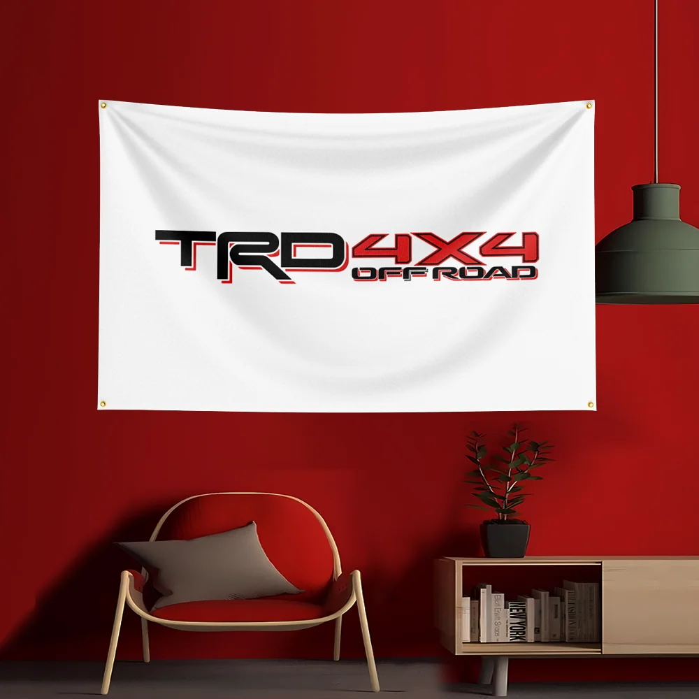 3x5 قدم TRD أداة العلم البوليستر المطبوعة سيارات أعلام راية نسيج لغرفة المرآب ديكور أدوات كهربائية العلم