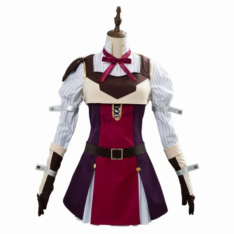 SN66 Tate no Yuusha no Nariagari Raphtalia Costume Cosplay Parrucca con orecchie L'aumento dello scudo Eroe Raphtalia Costum2 @ w $