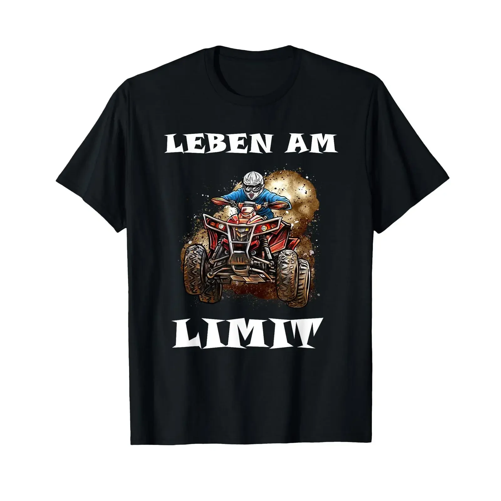 ATV Offroad Quad Biker T Shirt  vintage Washed Soft fashion graphic Stretched Versatile Top For Everyday Wear Casual streetwear