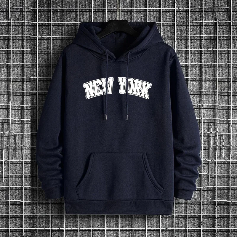 

Осень-зима City Vibes, модное повседневное пальто, уличная одежда, Новое поступление 2025 года, мужская толстовка с капюшоном высокого качества, толстовка с длинными рукавами и капюшоном