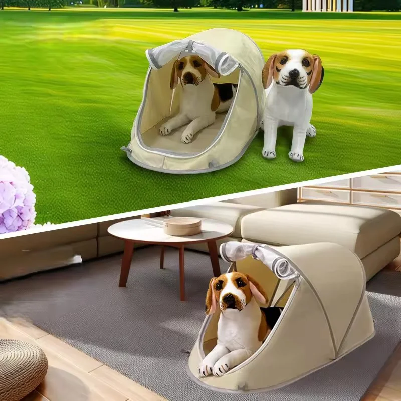 Składany namiot dla zwierząt, – Outdoor Camping Dog Kennel recenzja i cena