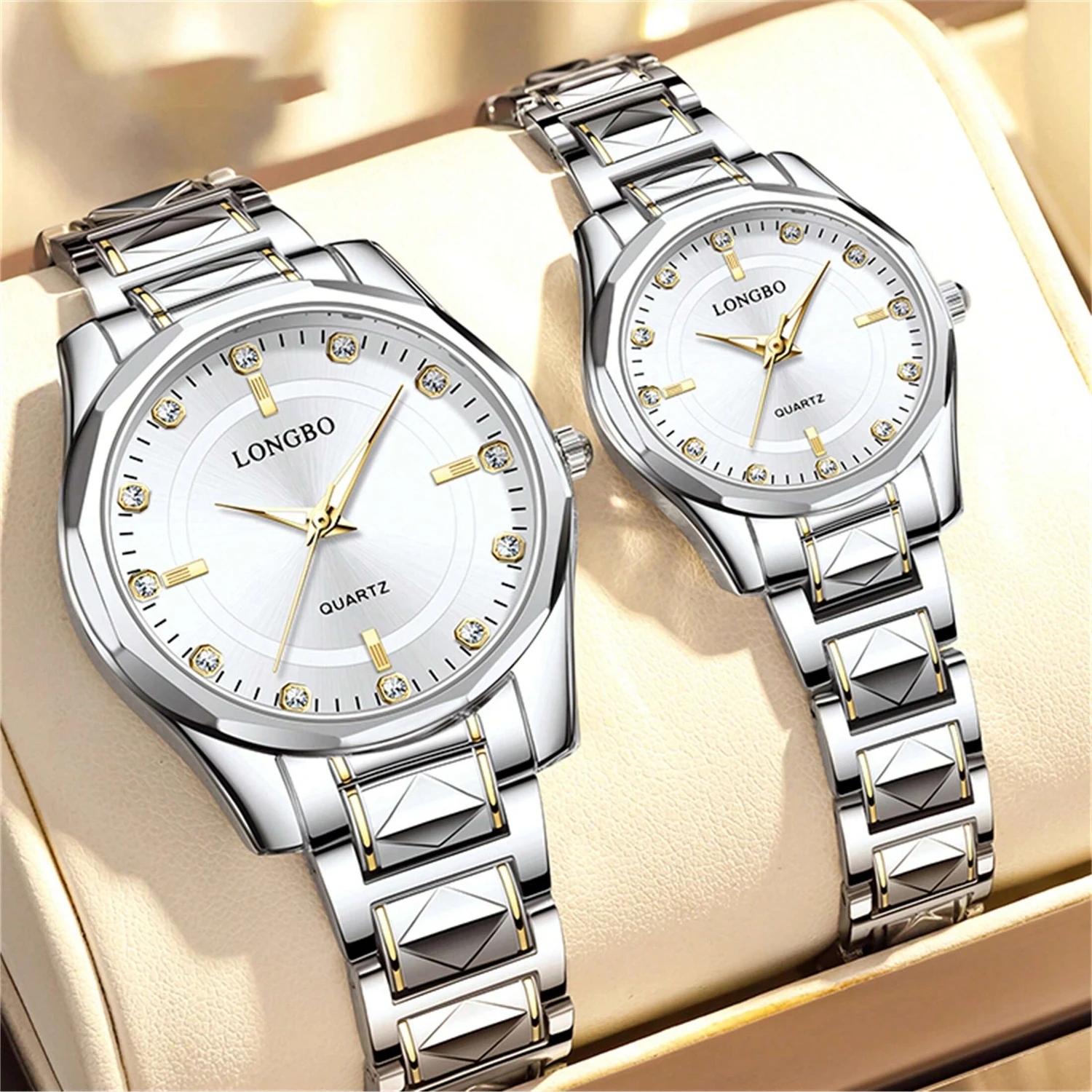 New Fashion trend men women watches couple watches simple waterproof luminous round dial for daily life commemorative gifts