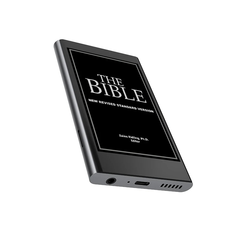 HBNKH Neuankömmling 4 Zoll Holy Biible Player Audio Bible E-Book Lesen mit Android-System