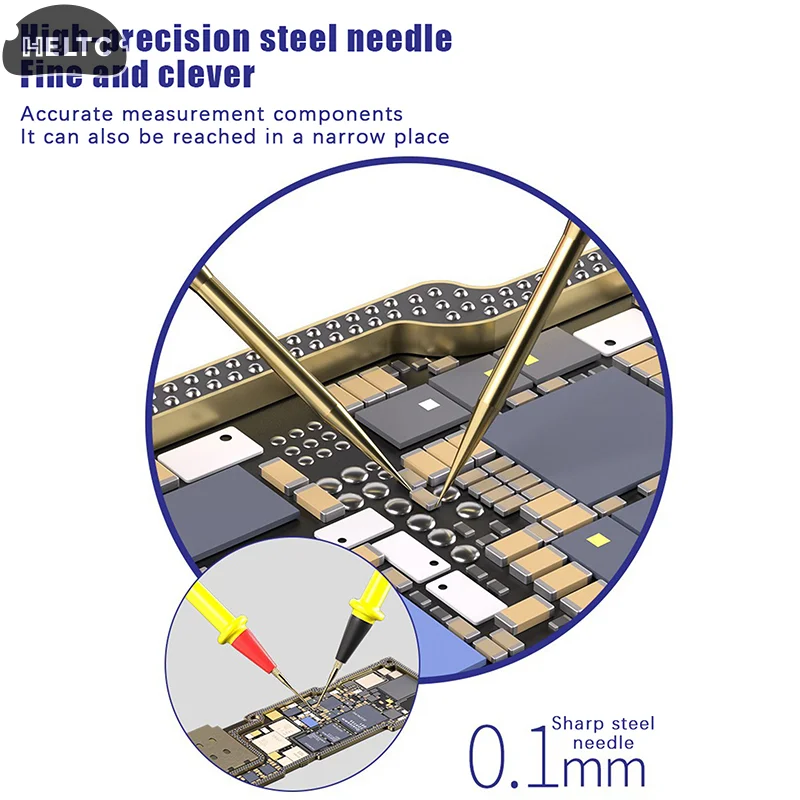 1PC RP15 Geschwindigkeit Multimeter Test Kabel Ultra Dünne Multimeter Test Blei Austauschbare Stift Spitze Universal Zu Zeiger/Digital multimeter