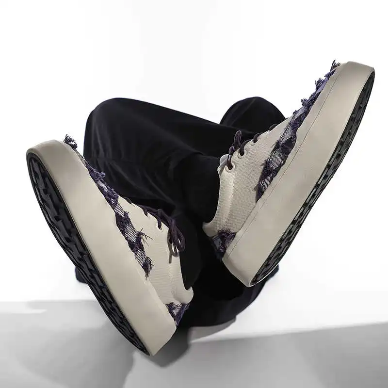 Hip Hop met stropdassen 46 Heren Sneakers Schoenen Heren Laarzen Korte herenlaarzen Sport Premium Wederverkoop Hit Topkwaliteit 2025outdoor