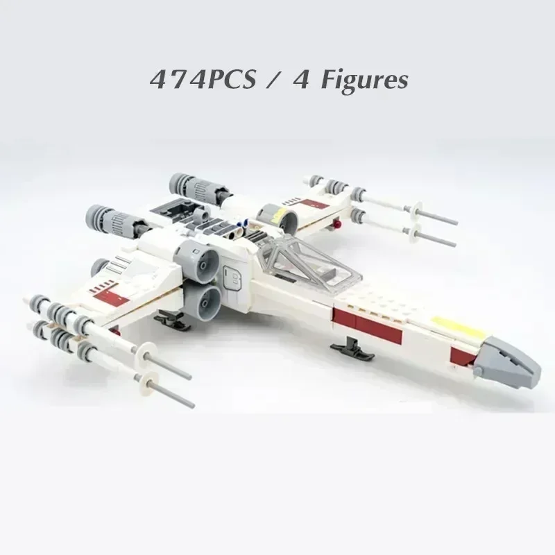 Designer Stars-Ship Battle Plane Birthday Party Gift Creative Spaceship MOC Space-Shuttle Model Building Block Bricks Set