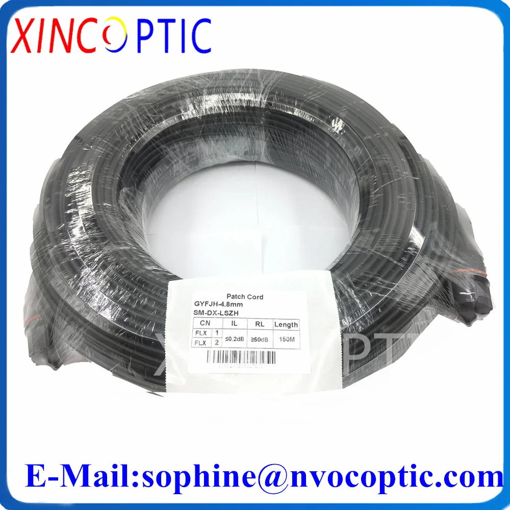 IP67 FullAXS-LCUPC to LC Duplex 10M 20M 30M 40M 50M 60M 70M 80M 90M Jumper Fiber to the Antenna Outdoor Optic Patch Cord Cable