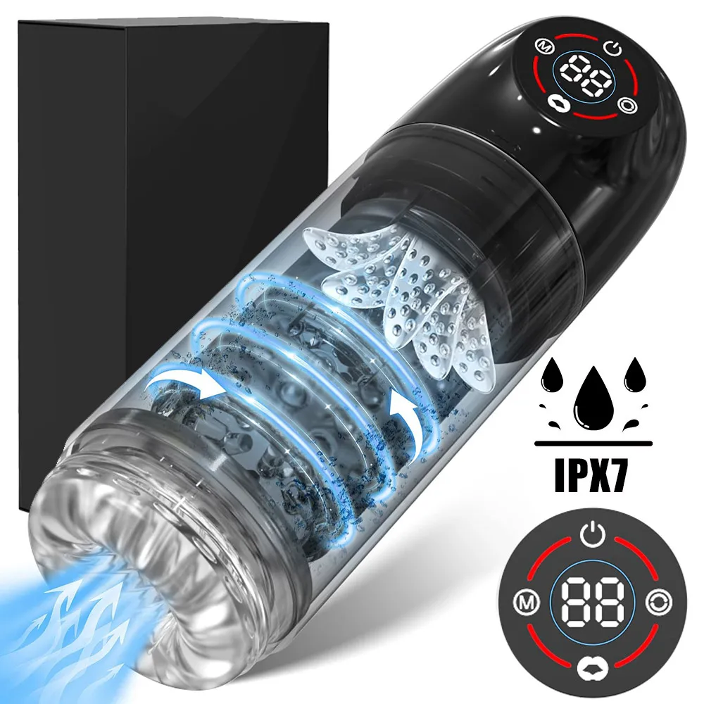 التلقائي ذكر الاستمناء كأس 7 مص الدورية لعق وسائط جيب كس الضارب اللسان القضيب مضخة الجنس لعب للرجال #2