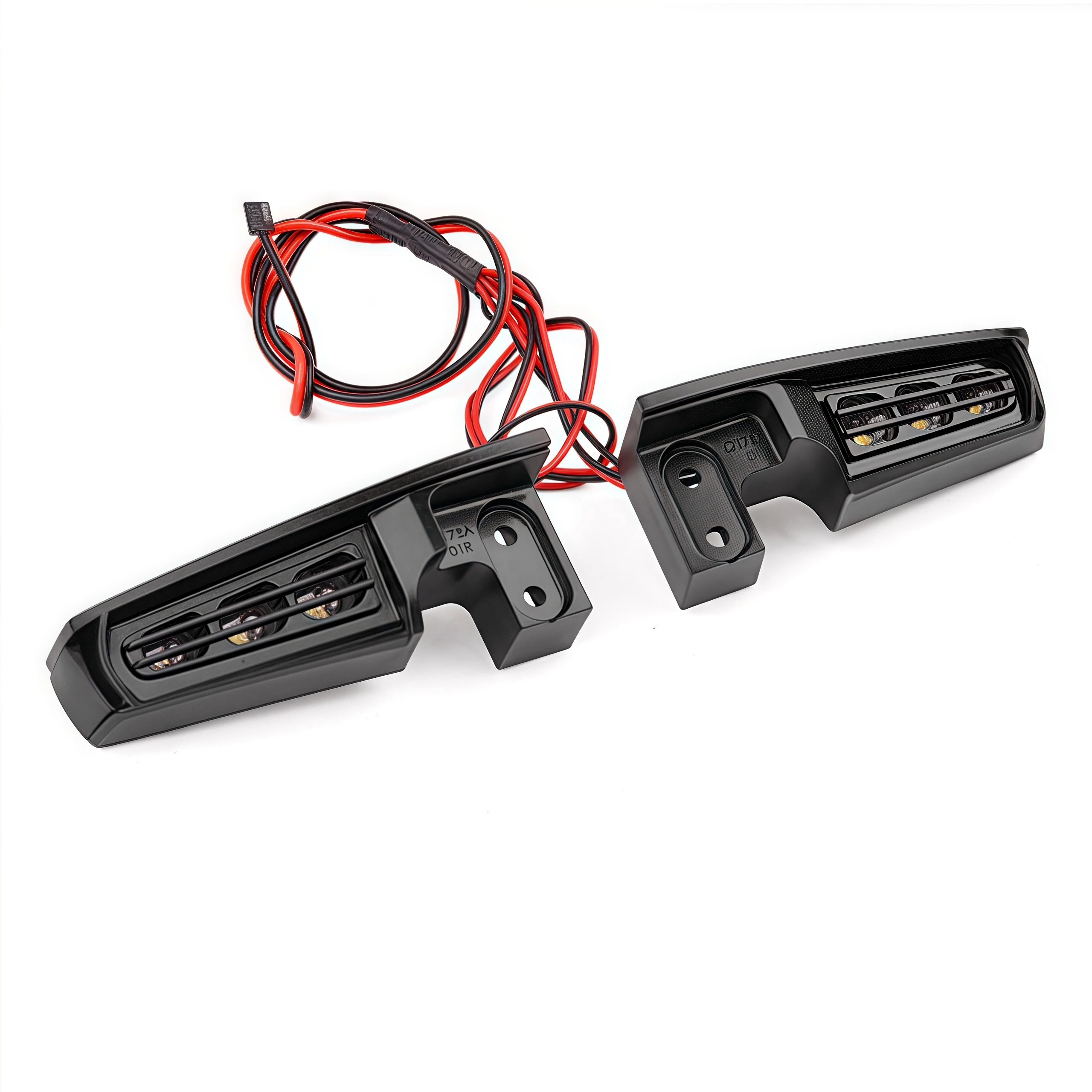 

For Trx4 New Bronco Front Bumper Fog Lamp Anti-Blast Pole Decoration Simulation High Brightness 6 Lamp Heads