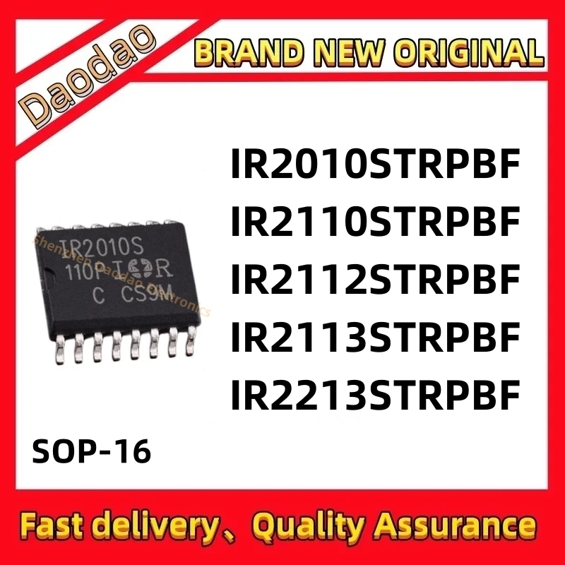 

10Pcs Quality Brand New IR2010S IR2110S IR2112S IR2113S IR2213S TRPBF IC MCU Chip SOP-16