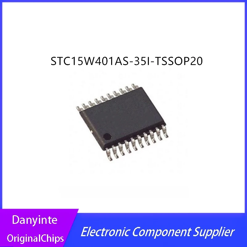 10Pcs/Lot  STC15W401AS-35I-TSSOP20