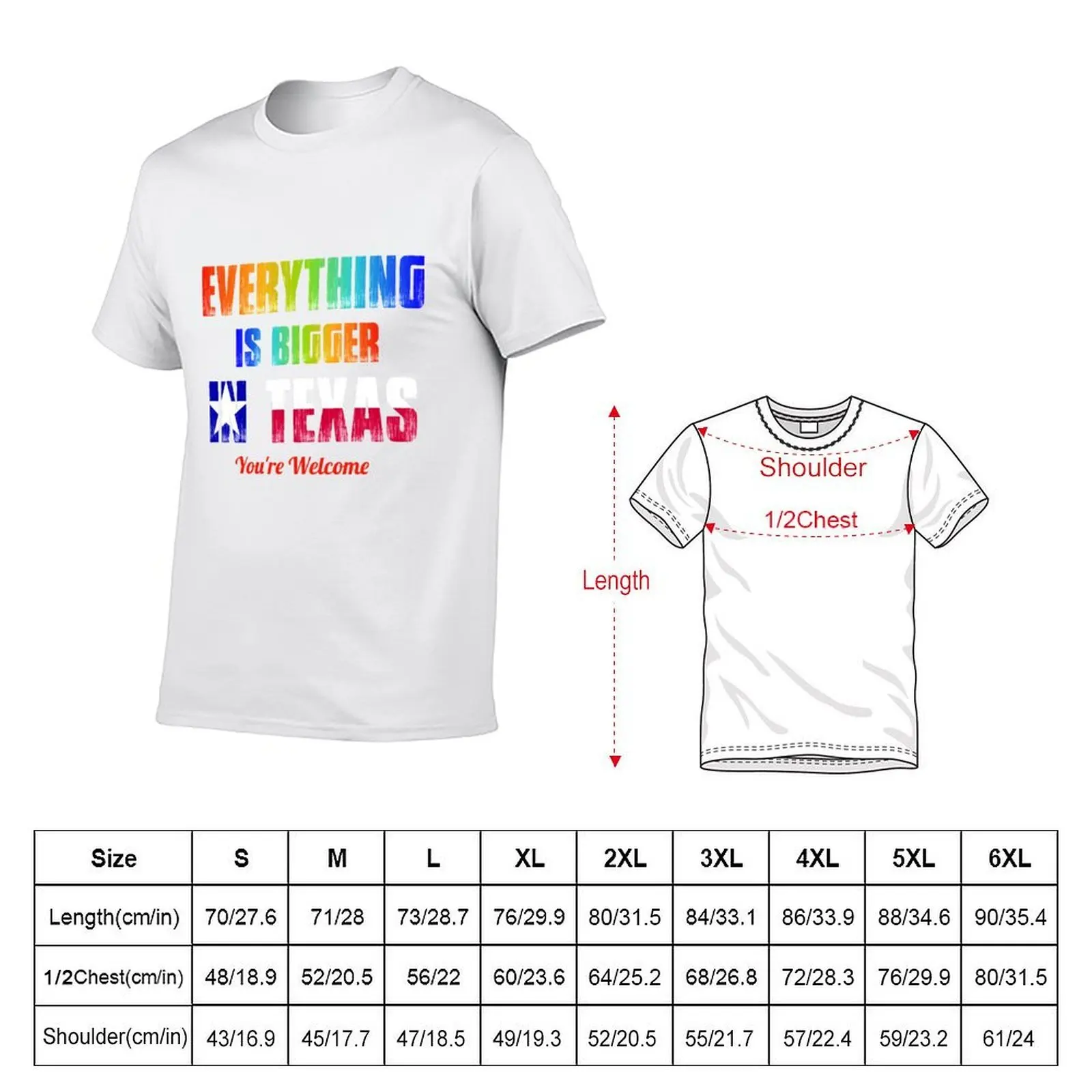 LGBT Pride Shirt Gay Community كل شيء أكبر تكساس قميص تي شيرت رجل تي شيرت قطن تي شيرت