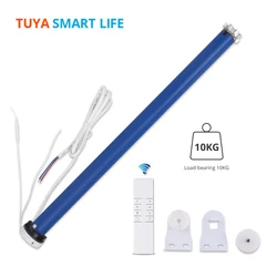 Tuya WiFi 2N Smart Roller Shade Blinds Motor for 38mm Tube Alexa Google Home Yandex Control Zemismart Electric Curtain Motors