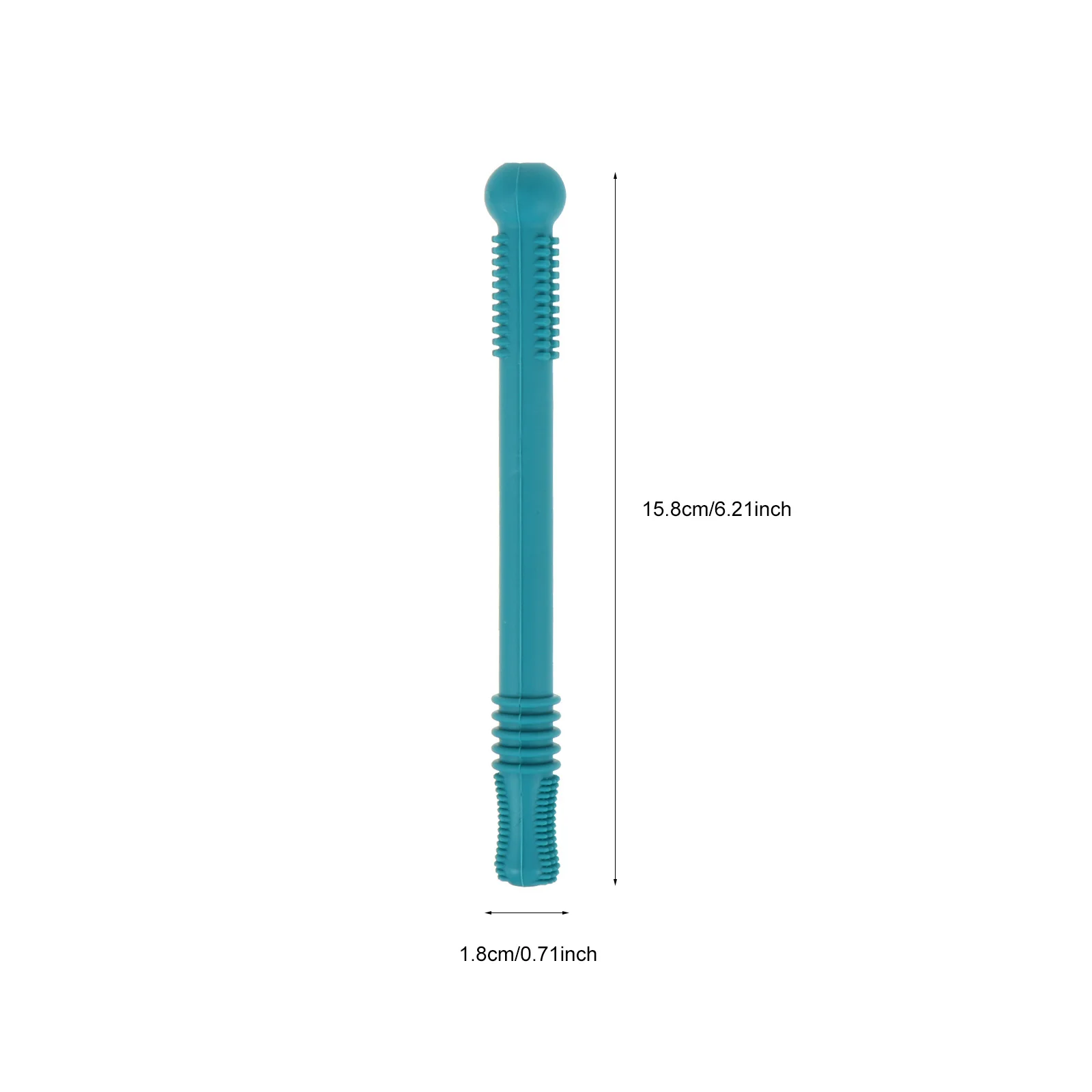 1 مجموعة سيليكون الطفل التسنين أنابيب عضاضة جوفاء للرضع اللثة تدليك المولي العصي لعابه الإغاثة مستلزمات الطفل