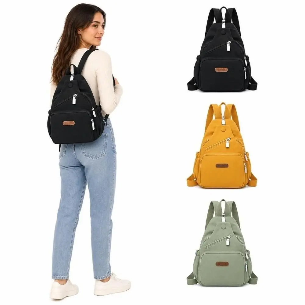 Portable Chest Bag Waterproof Multi-functional Crossbody Sling Backpack Lightweight Large Capacity Shoulder Bag Travel Use