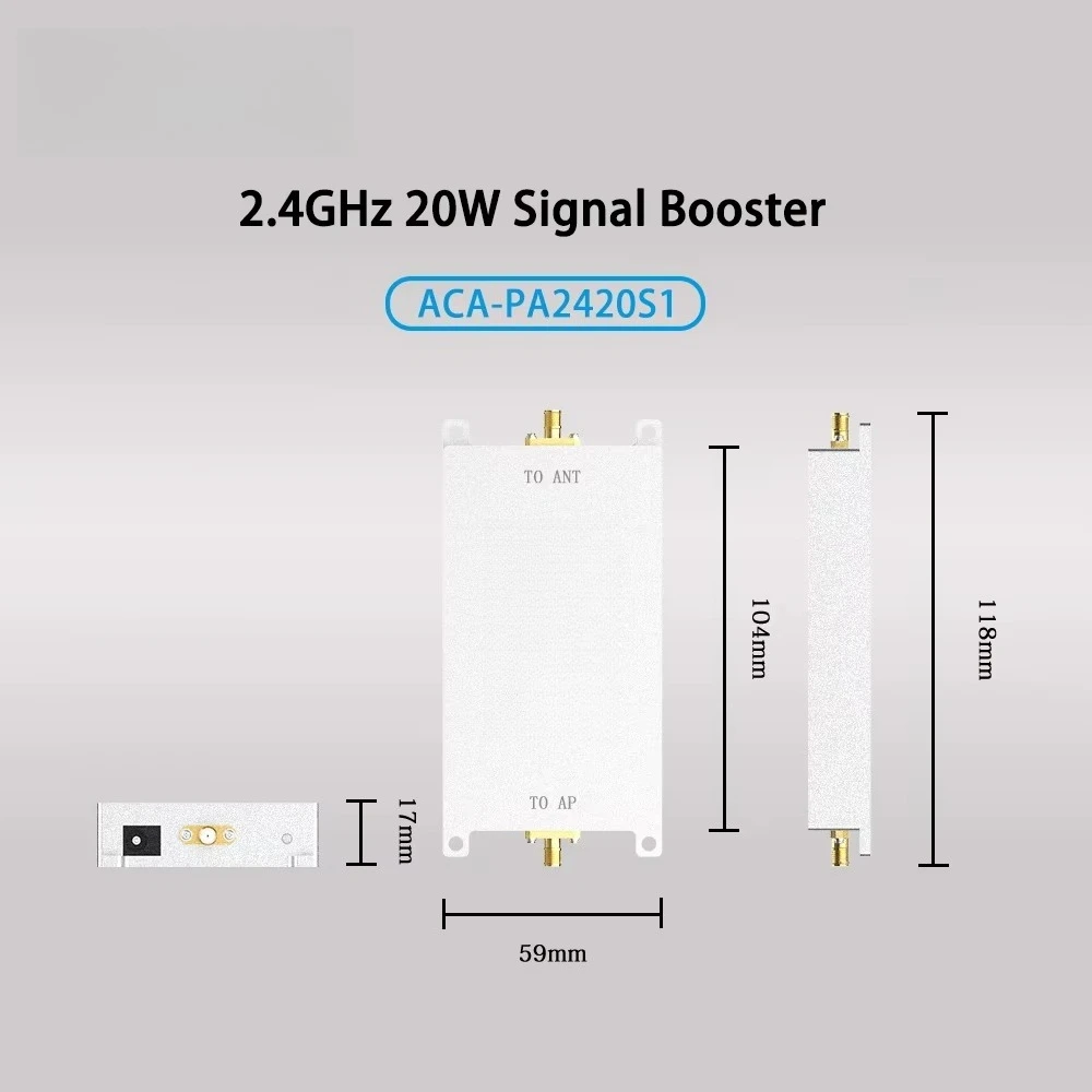 Drones Signal Enhancer Signal Enhancer Parts 2400MHz RF expander