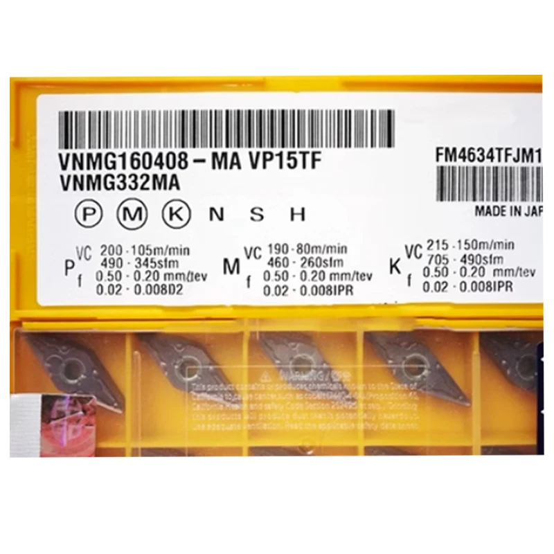 VNMG160408-MA VNMG160404-MA VP15TF VNMG160408 VNMG 160404 MA Carbide Inserts Turning Cutting Tool Machine VNMG 160408 VNMG1604