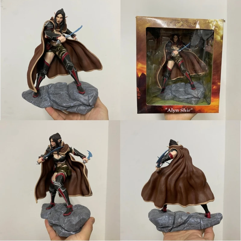 

Genuine Kingdoms Of Amalur: Reckoning Alyn Shir Collector'S Edition - Collectible Statue Display Piece Model Toy Gift For Fans
