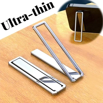 범용 미니 접이식 휴대폰 킥 스탠드, 자체 접착 복제 태블릿 스탠드 마운트, 아이폰 삼성 샤오미 아이패드 거치대 