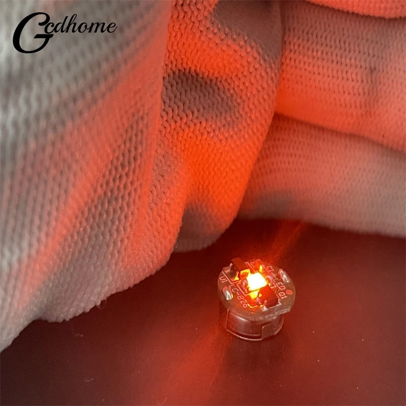 1/5/10pcs LED Light With Microwave Magnetic Control Switch, Wireless Lighting Chip For Anime Figures And Model Toys