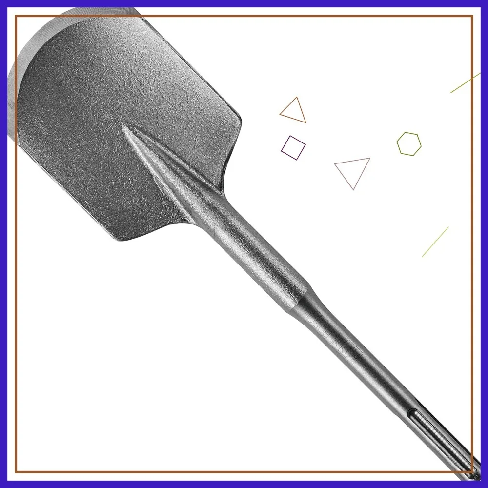 4-1/2" x 17" Clay Spade SDS-Max Hammer Steel Bit for Easy Digging in Gardening and Landscaping