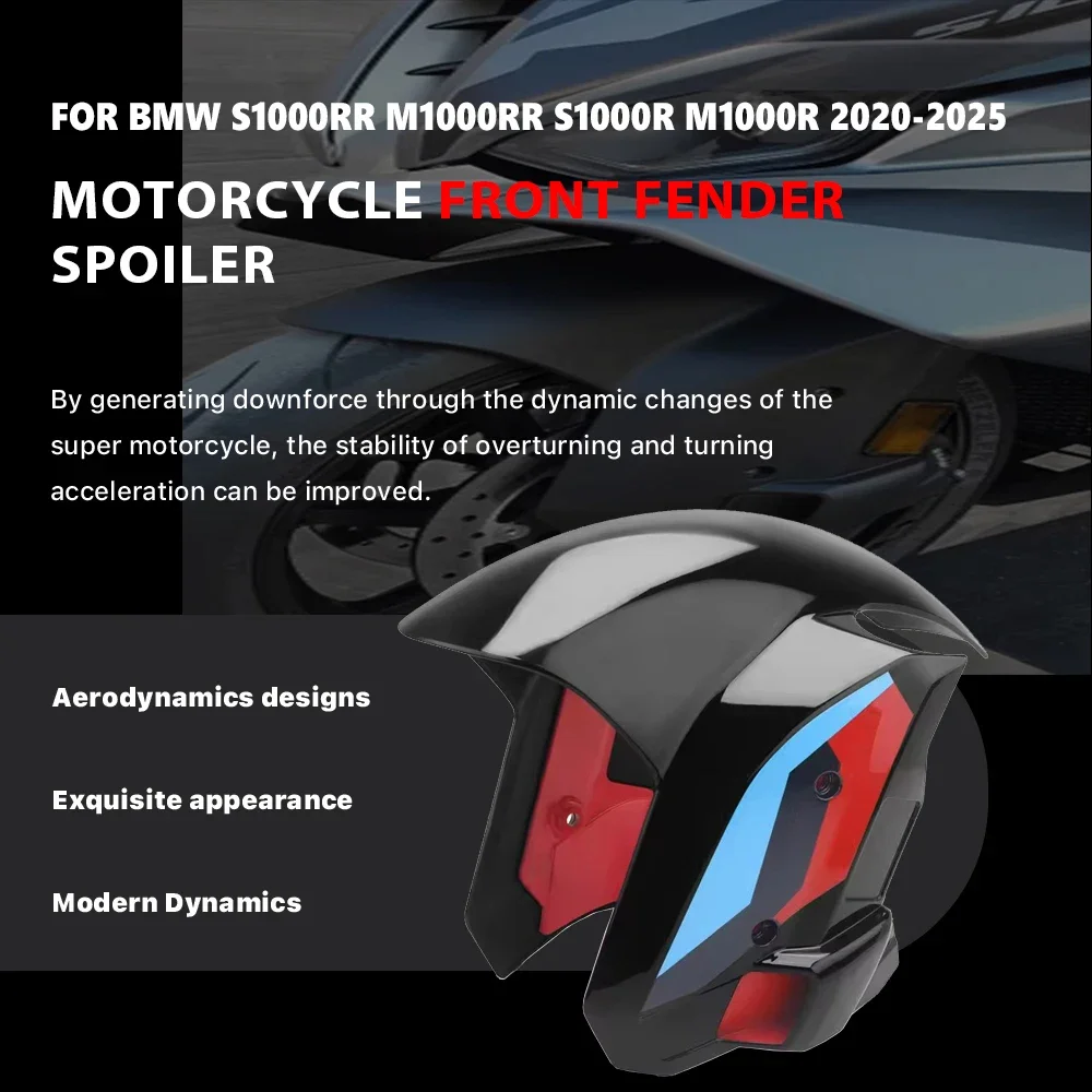 

Motorcycle Fairing Front Wheel Mudguard Suitable For BMW S1000RR M1000RR S1000R M1000R ABS Protective Cover Mudguard New 2025