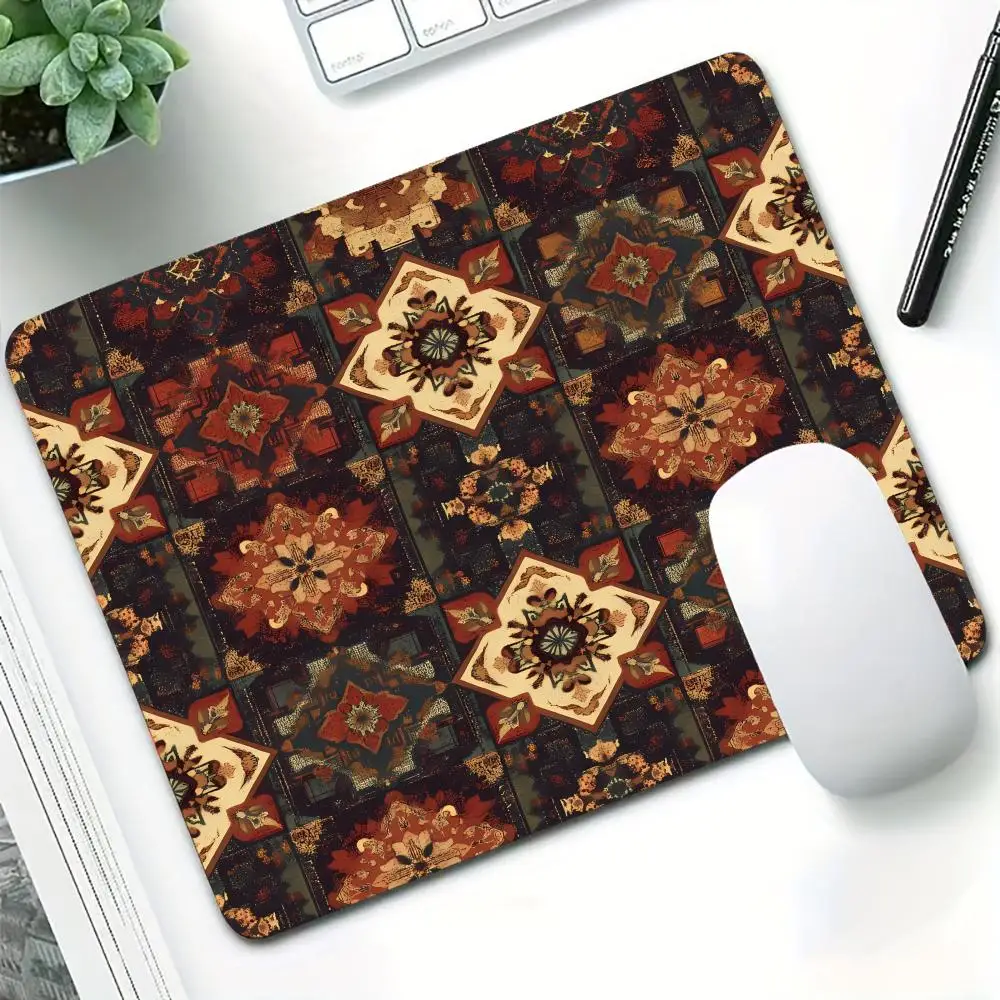 

Vintage Printed Small Mouse Pad Gaming Laptops Mousepad Gamer Carpet Keyboard Mat Desk Protector Anime Cartoon Mause Pads 18X22