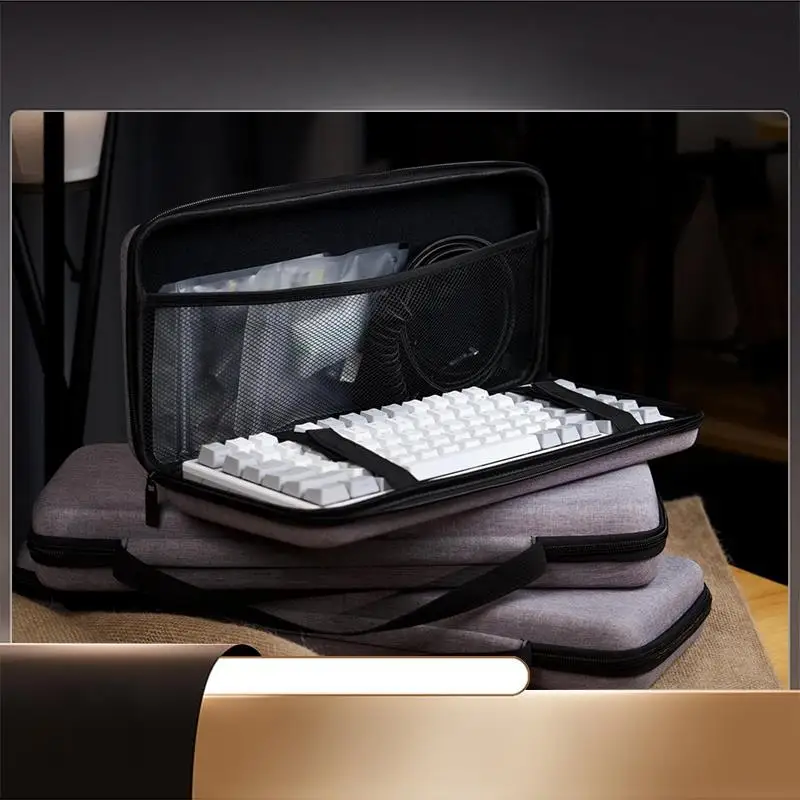 

Dustproof Waterproof Case For Mechanical Keyboards- Portable Storage 5Mm Thickness Fits 87/96/98 Models-X64A
