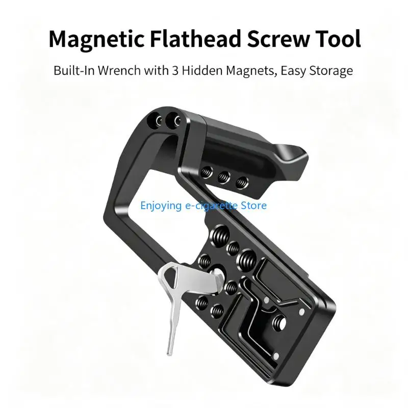 Aluminium-Kamera-L-Platte für X-T5, Schnellverschluss-L-förmige Halterung mit Anti-Rutsch-Pad, 1/4-Zoll-Halterung für – Detail 5