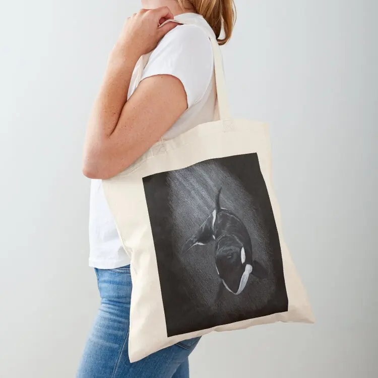 

White Whale - Orca Tote Bag Cloth bags eco bag folding custom bags tote bag
