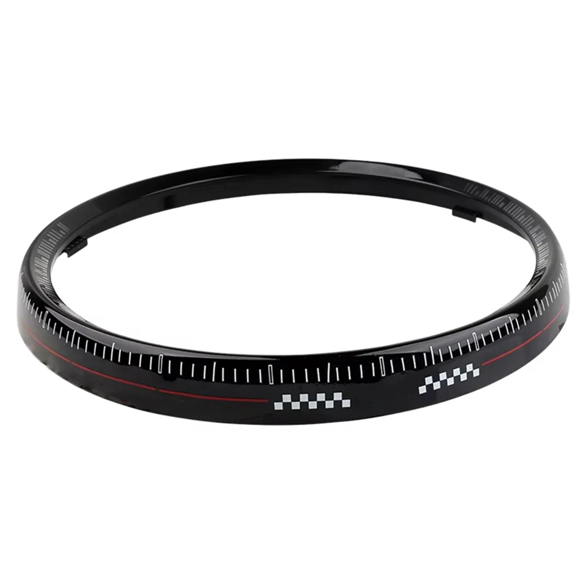 غطاء شاشة ملاحة دائري لتزيين التحكم المركزي للسيارة MINI JCW F54 Clubman & F60 Countryman، 6.5 بوصة -T45C