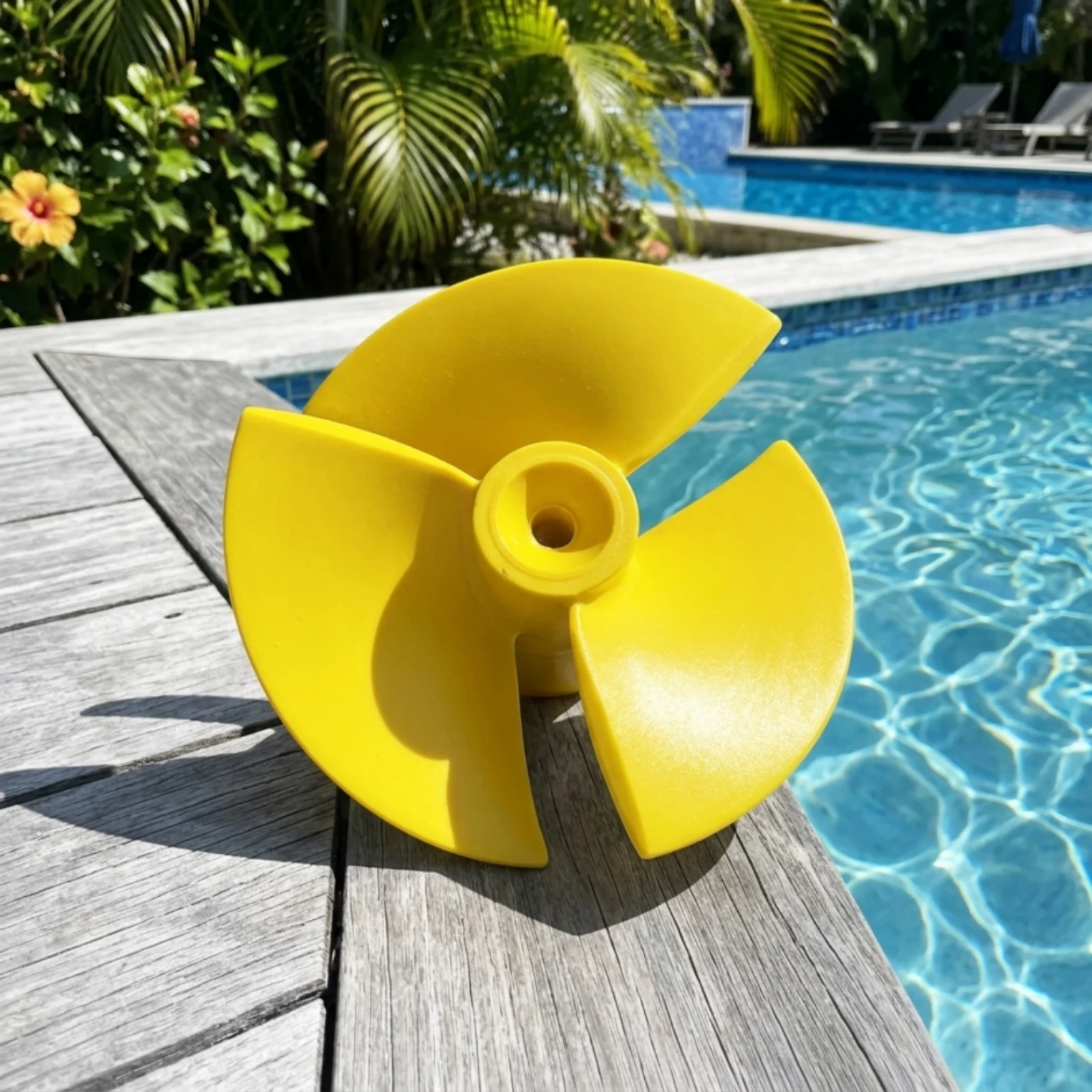 Robotic Pool Cleaner Impeller Plastic Impeller Replacement Pool Robot Propeller Compact