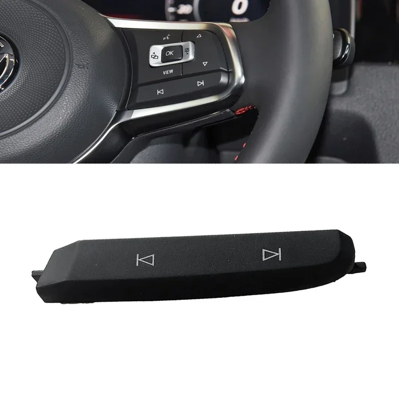 Steering Wheel Multifunction Volume Button Cap For VW Golf 7 7.5 GTI GTD R Line GTS 2017-2020 Switch Tuning Option Button Cap