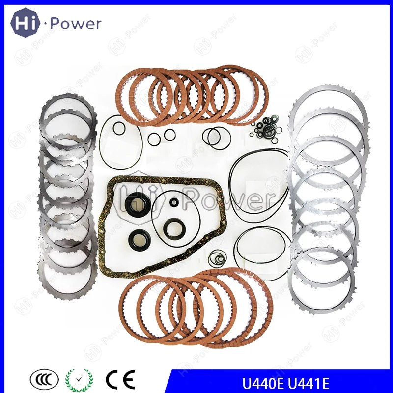 

U440E U441E Transmission Master Overhaul Rebuild Kit Friction Steel Plate For CHRYSLER S40I TS-40SN Gearbox Clutch Disc Seal Kit